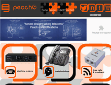 Tablet Screenshot of peachcomms.co.uk